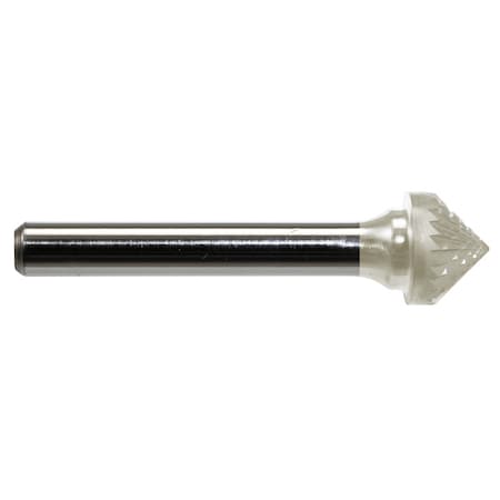 Mastercut Tool Corp. 1/8x1/16x1/8x1-1/2 90° Included Cone Diamond Cut, PowerZ SK-42DEDM-4